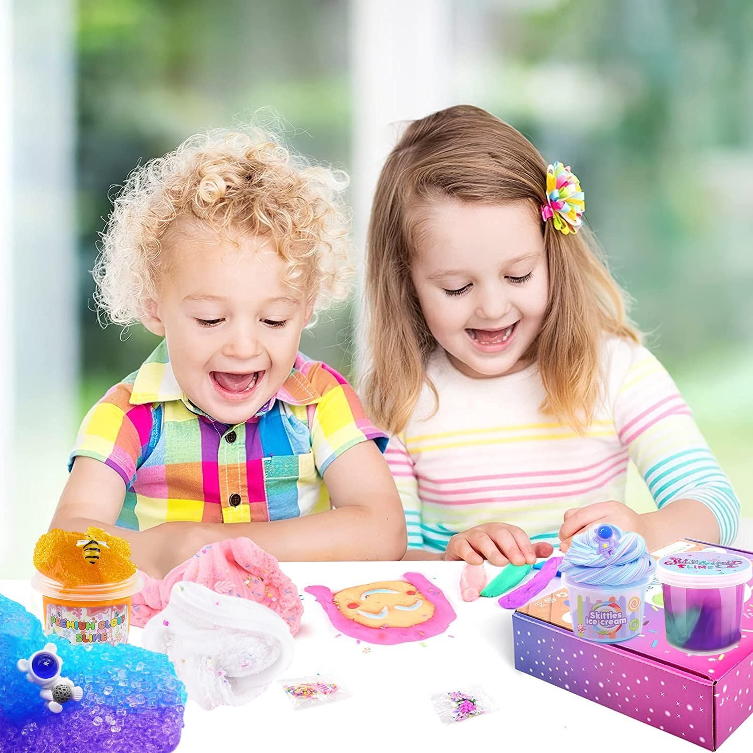 BrightMindToys™ — Crunchy Slime Set