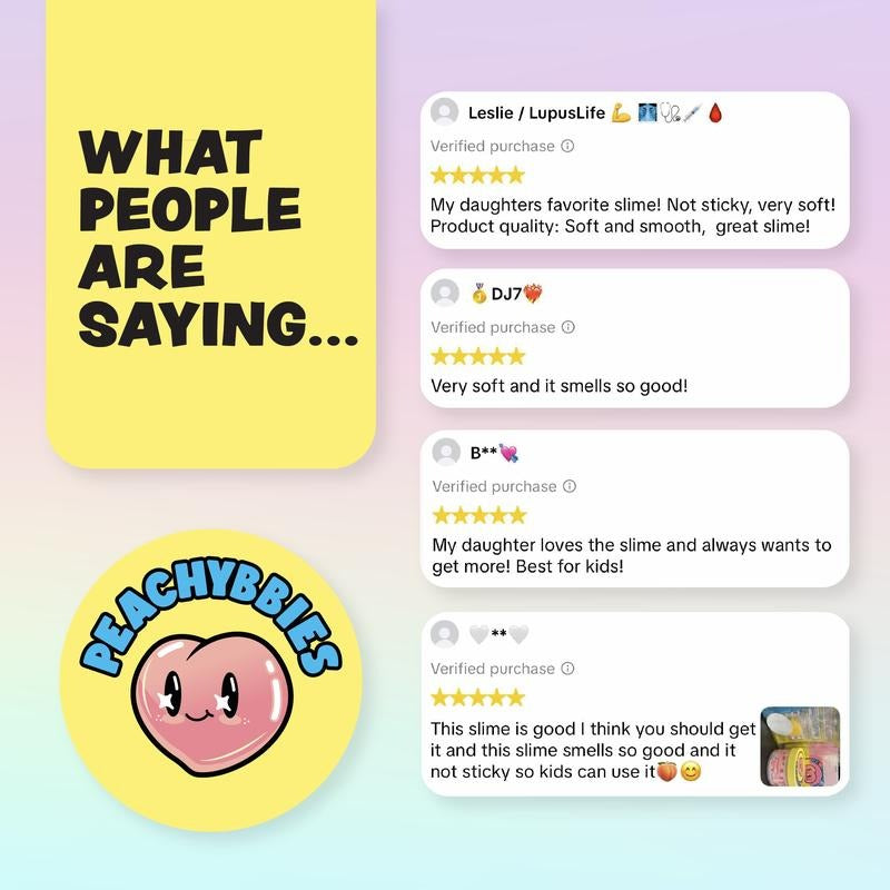 BrightMindToys™ — Crunchy Slime Set